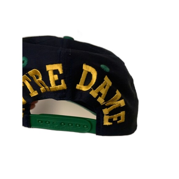 NWT Vintage Notre Dame Fighting Irish Twins Enterprise Inc Snapback Hat - Picture 6 of 7